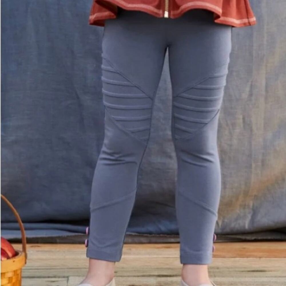 Matilda Jane Toddler Size 2 Just Imagine Keely Button Cuff‎ Moto Leggings